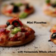 mini pizzettes